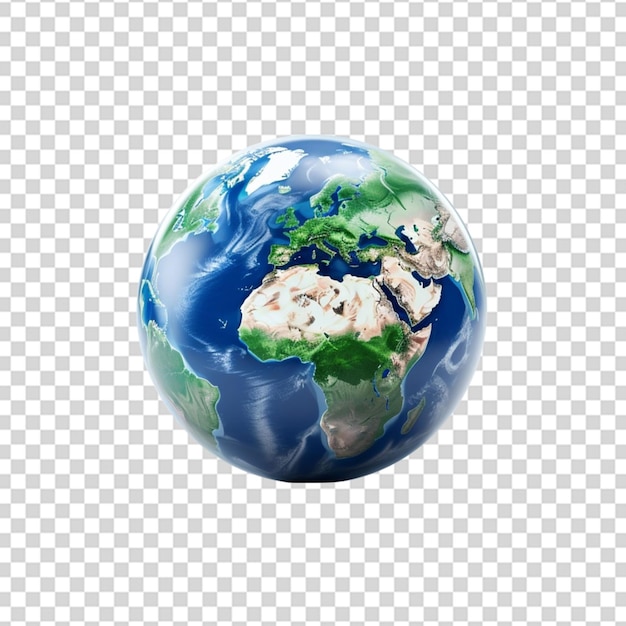 PSD earth designed as a pill advocating for the importance of proper medication and healthcare png transparent