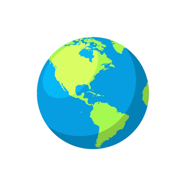 PSD earth globe  illustration