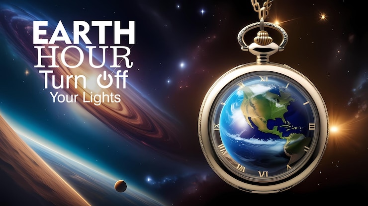 PSD earth hour day turn off your lights
