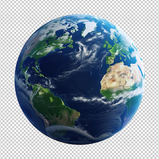 Earth transparent background