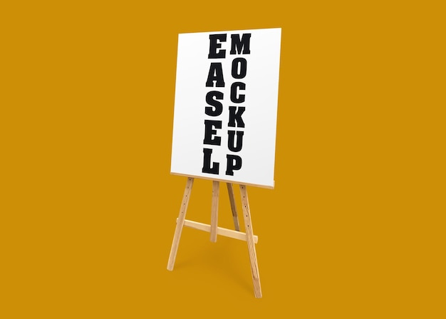 PSD easel psd mockup