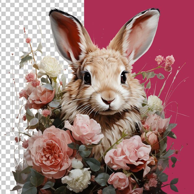 PSD celebrazioni di pasqua illustrazione png