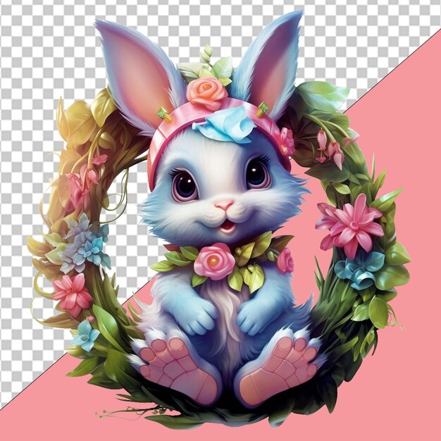 PSD easter celebrations png illustration