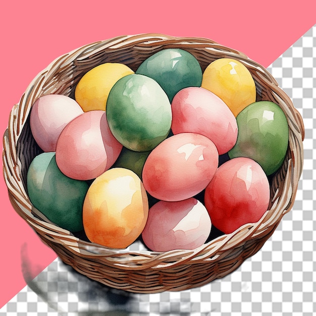 PSD celebrazioni di pasqua png illustrazione