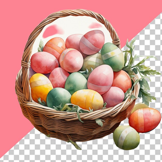 PSD easter celebrations png illustration