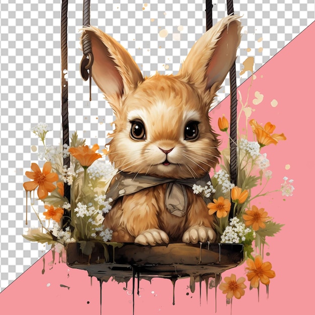 PSD easter celebrations png illustration