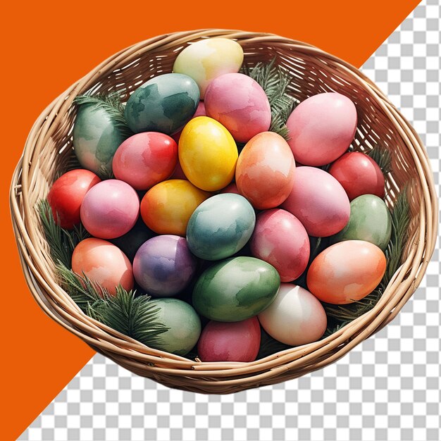 PSD celebrazioni di pasqua png illustrazione