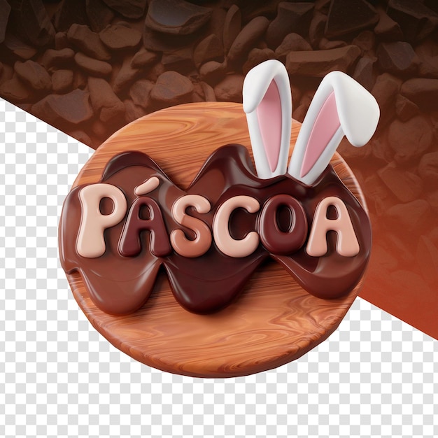 Easter Chocolate Bunny Design