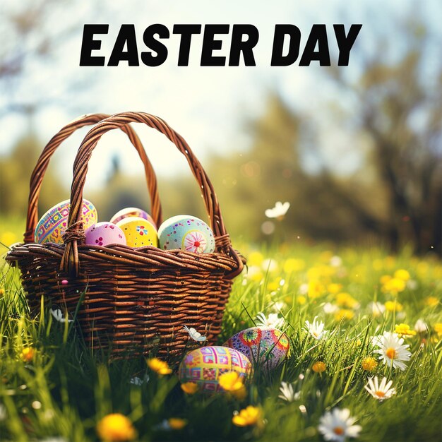 Easter day background for celebration