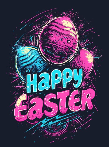 Easter day tshirt background design