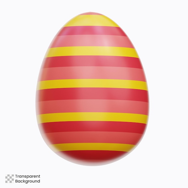 Easter Egg 3d Illustration