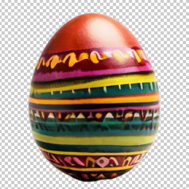 Easter egg design mockup