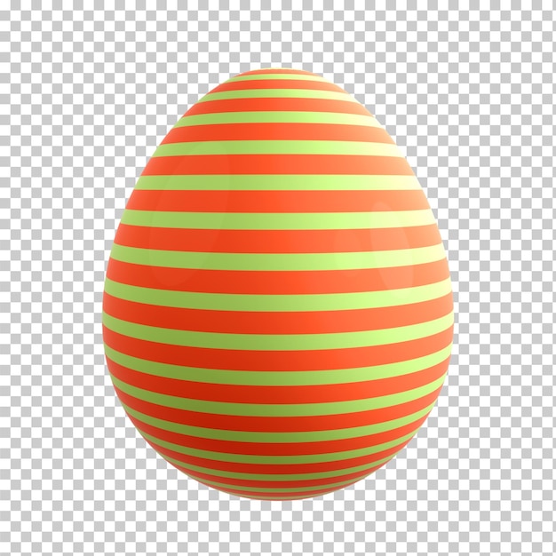 Easter egg geïsoleerd