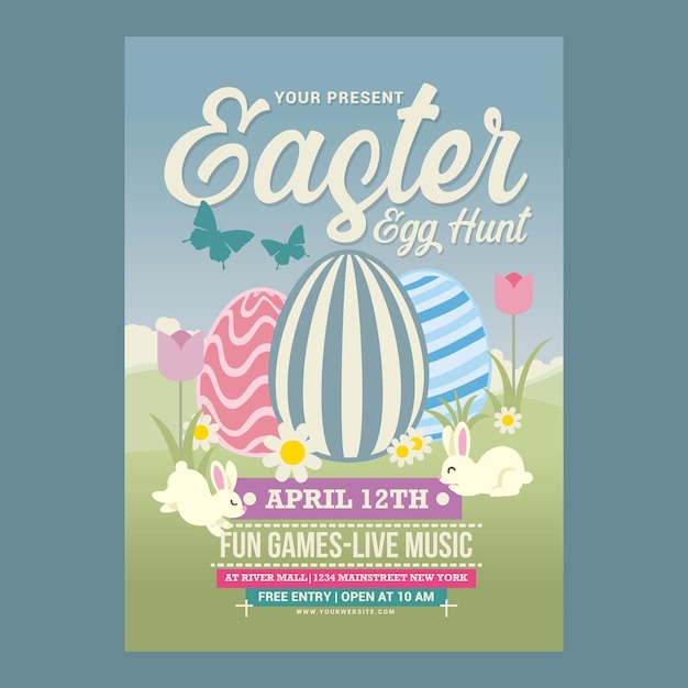 Easter Egg Hunt Flyer