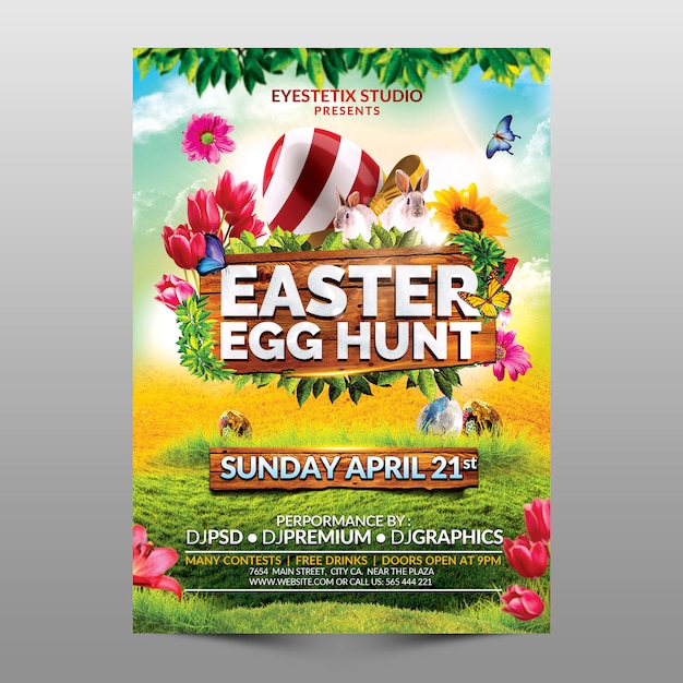 PSD easter egg hunt