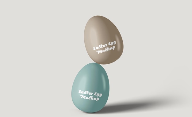 easter egg mockup