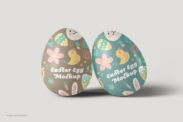 Easter egg mockup