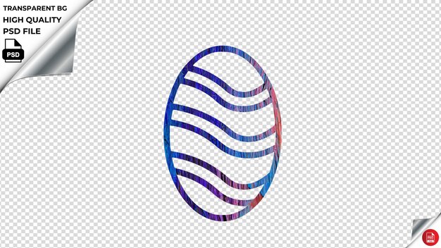 PSD easter egg r47 colorful painted wall psd transparent