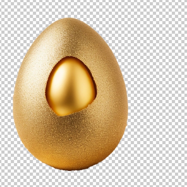 Premium PSD | Easter golden egg