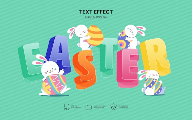 Easter   text effect