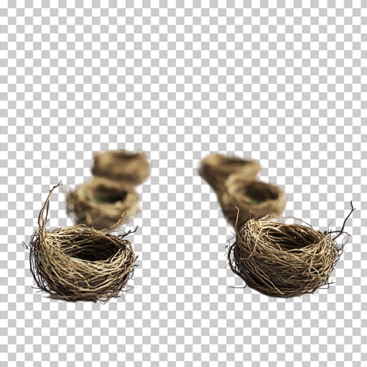 PSD easter themed children crafts png