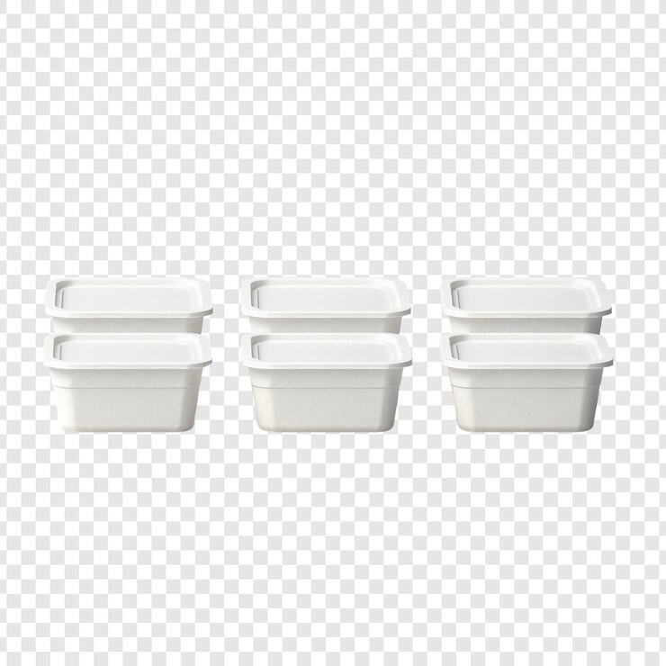 PSD 透明な背景のエコフードパッケージモックアップ