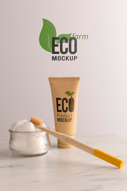 PSD mock-up di concetto ecologico