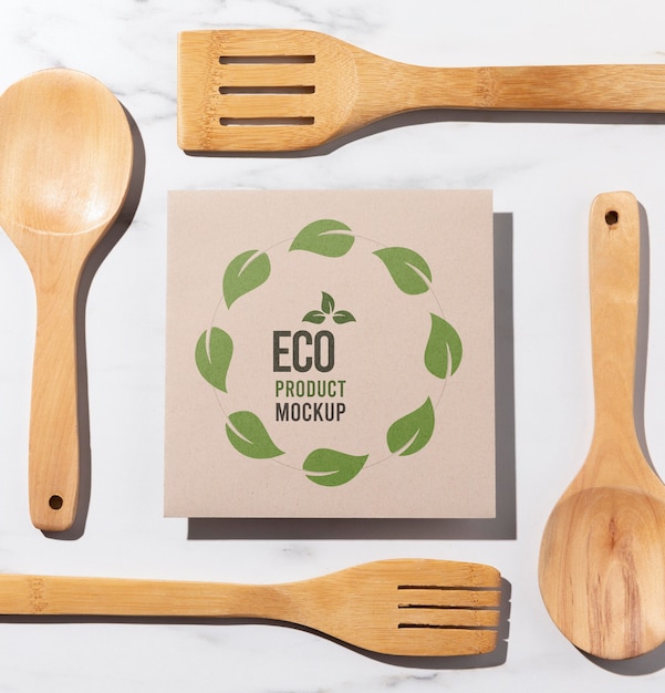 Eco friendly concept mock-up