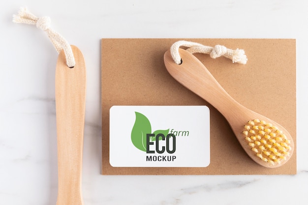 eco friendly concept mock-up
