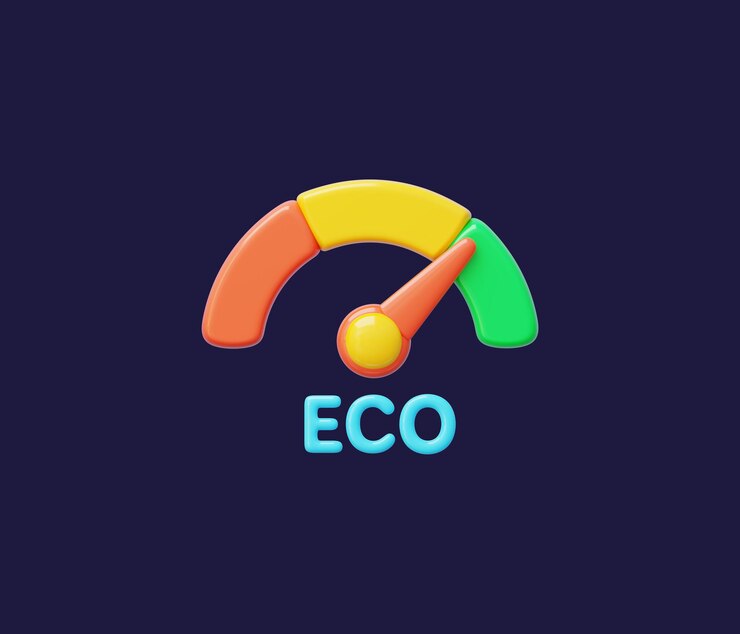 PSD an eco friendly dial a 3d speedometer design