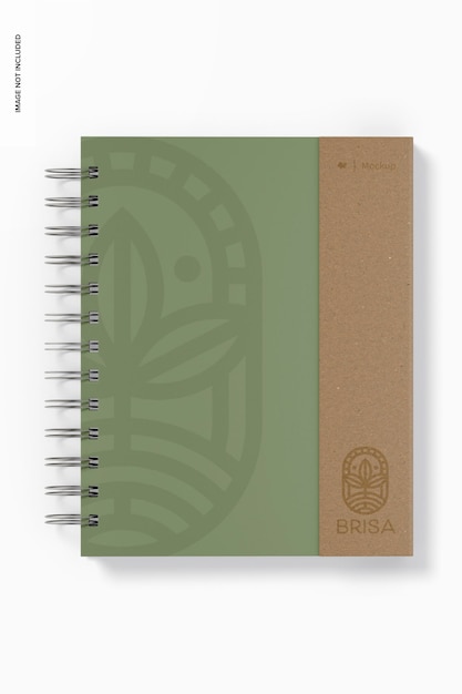 Eco Friendly Notebook Mockup