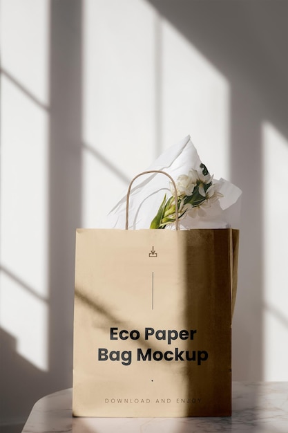 PSD eco paper bag