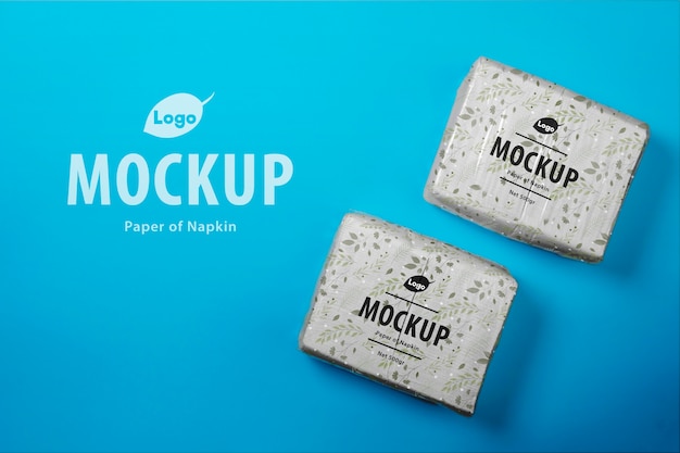 PSD eco plastic packaging mockup