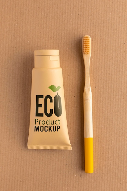 Eco-vriendelijke concept mock-up