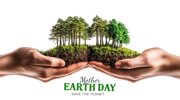 EcoFriendly Mother Earth Day Illustrations