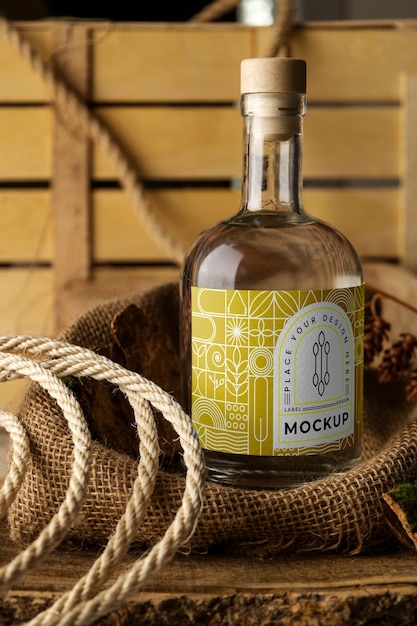 PSD ecolabel ontwerp mockup