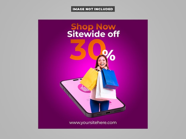 Ecommerce Media Template
