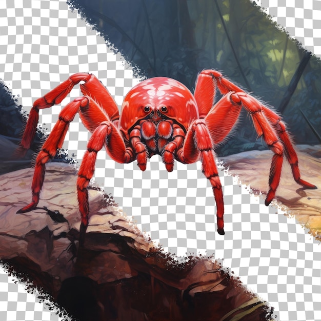 PSD ecuador s red giant spider megaloremmius leo