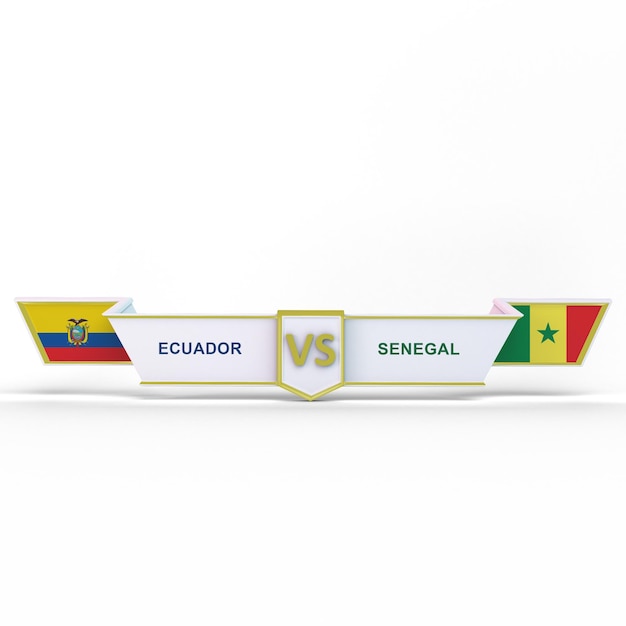 Partita di coppa del mondo ecuador vs senegal