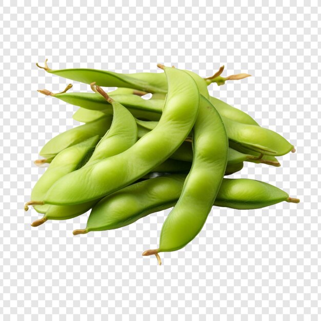 PSD edamame isolated on transparent background