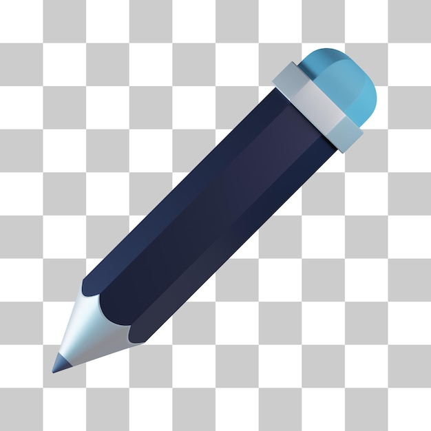 Edit pencil 3d icon