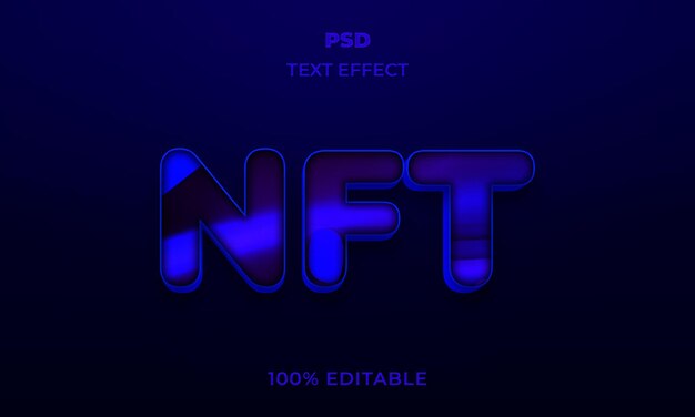 Editable 3D PSD Text Effect