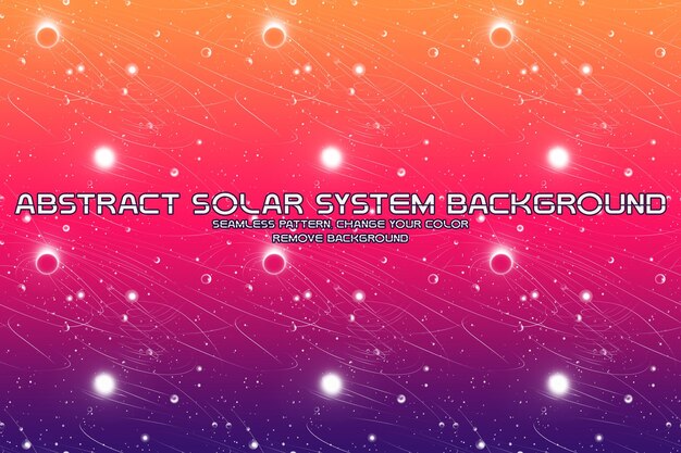 editable cosmic background with planet and star patterns