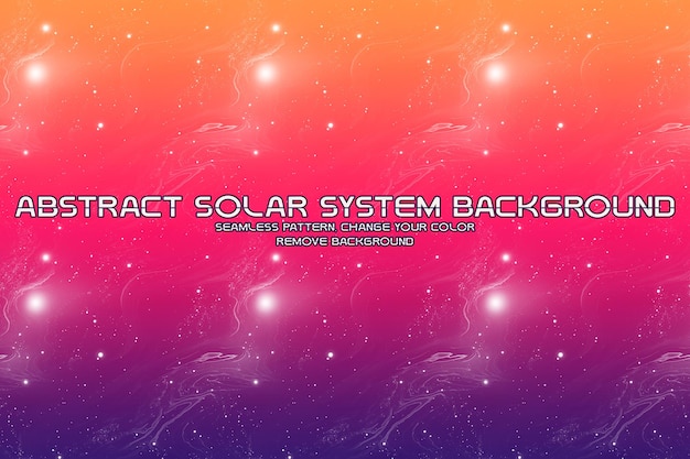 editable cosmic background with planet and star patterns