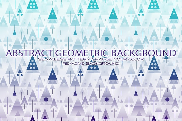 editable geometric pattern with textured background and separate texture