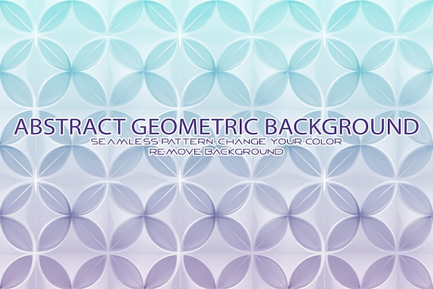 Editable Geometric Pattern with Textured Background and Separate Texture