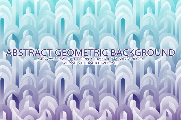 Editable Geometric Pattern with Textured Background and Separate Texture