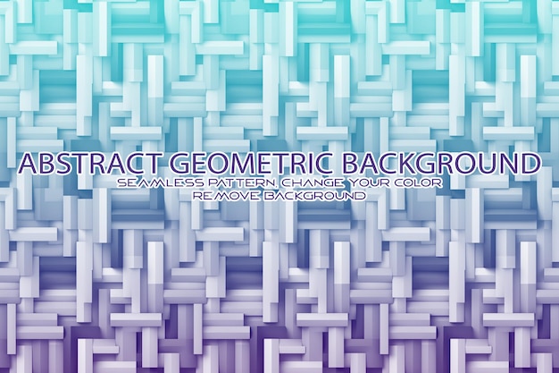 editable geometric pattern with textured background and separate texture