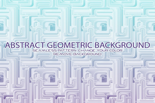 Editable Geometric Pattern with Textured Background and Separate Texture