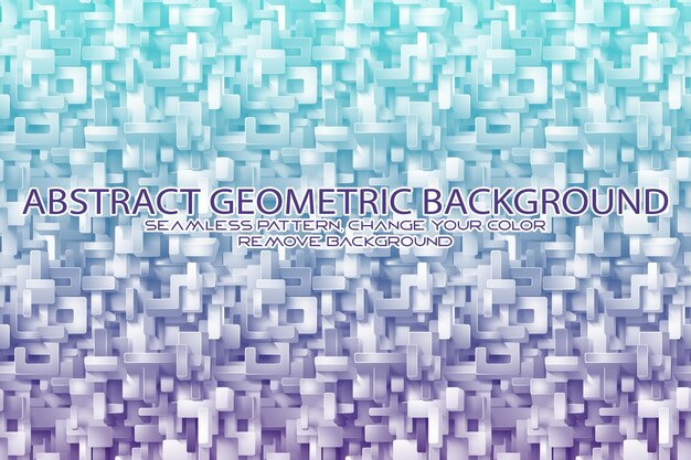 Editable Geometric Pattern with Textured Background and Separate Texture